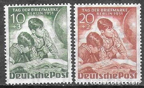 Stamps: SELLOS* DE BERLIN 1951, YT 66/ 67