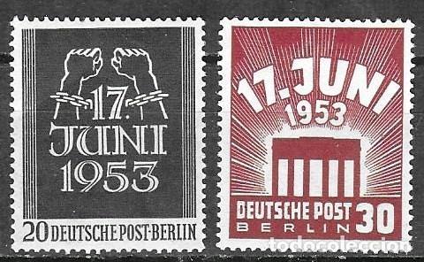 Sellos: SELLOS* DE BERLIN 1953, YT 96/ 97