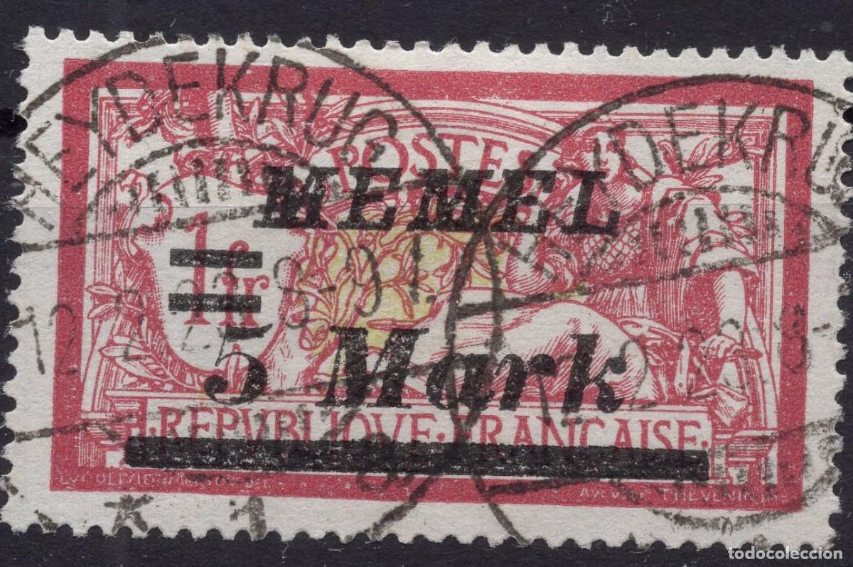 Sellos: MEMEL KLAIPEDA 1922 STAMP MICHEL KL 69
