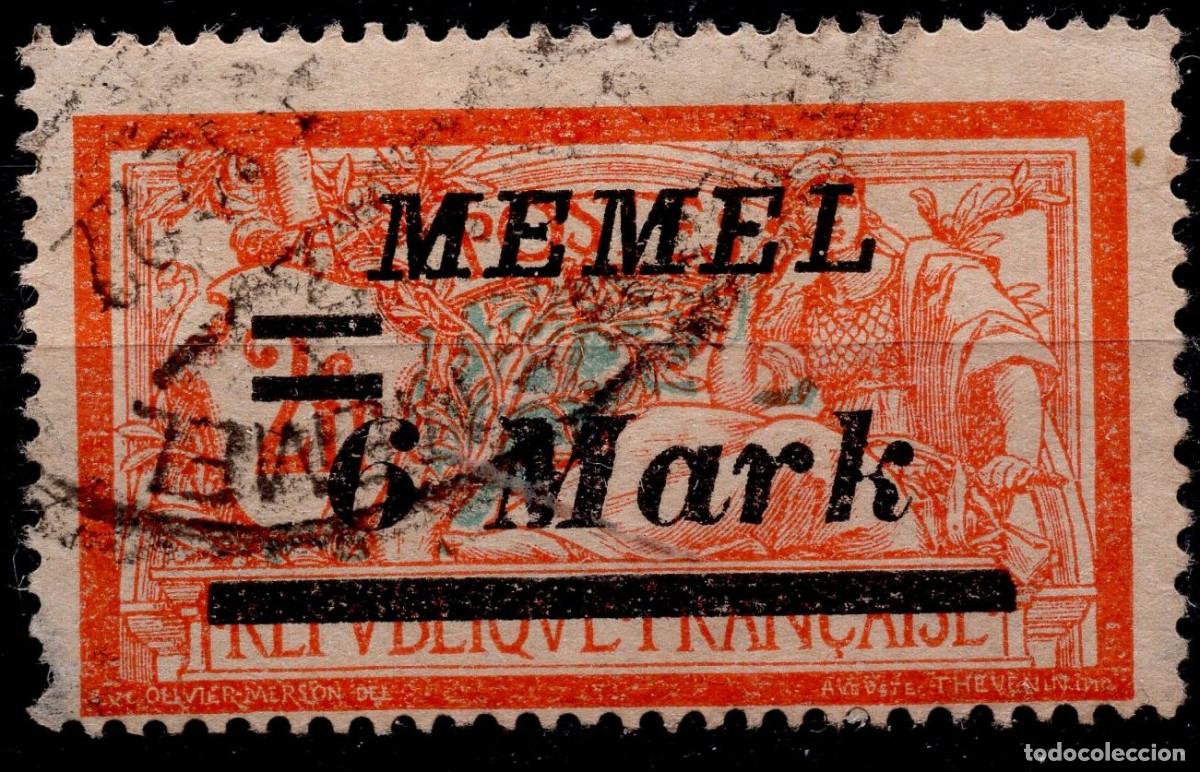 Sellos: MEMEL KLAIPEDA 1922 STAMP MICHEL KL 70