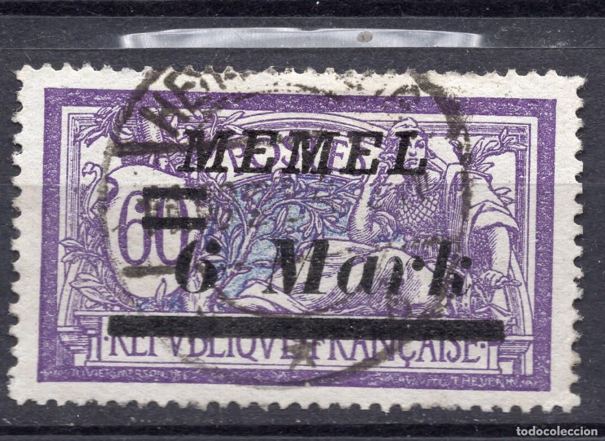 Sellos: MEMEL KLAIPEDA 1922 STAMP MICHEL KL 92