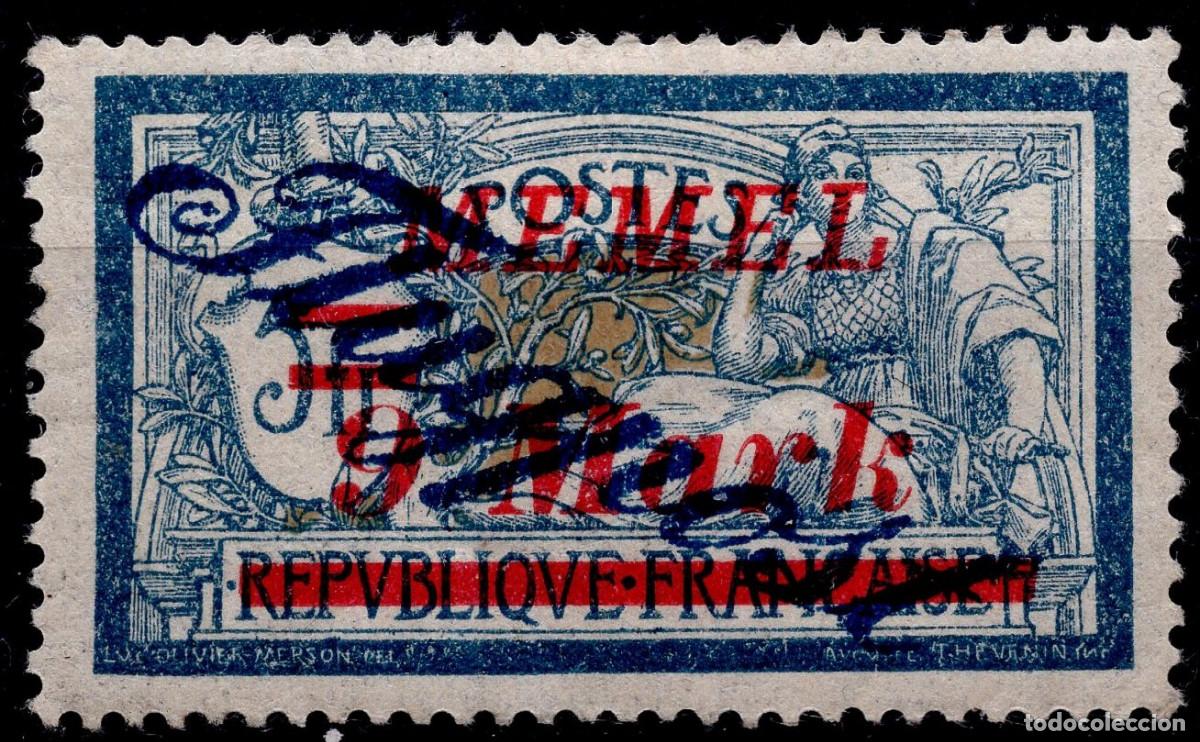 Sellos: MEMEL KLAIPEDA 1922 STAMP MICHEL KL 83
