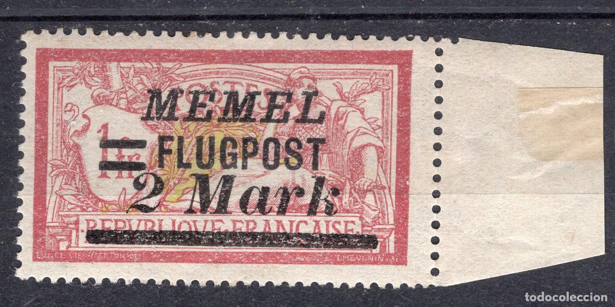 Sellos: MEMEL KLAIPEDA 1922 STAMP MICHEL KL 102