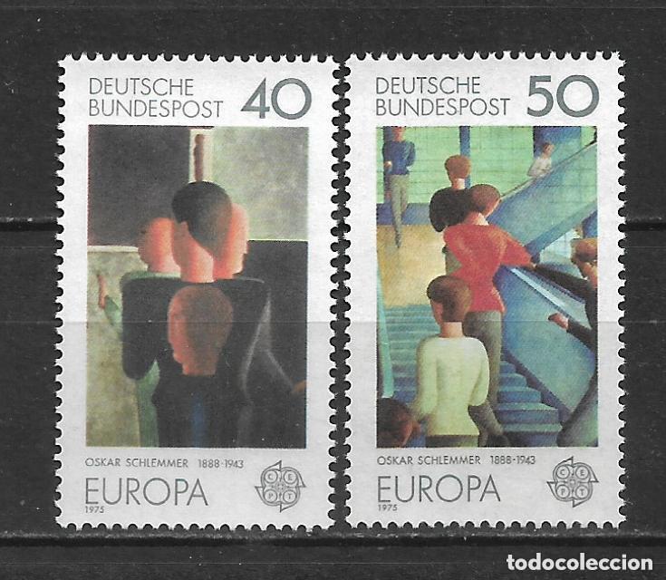 Sellos: alemania 1975 michel 840/841 ** mnh 1.50&euro;- 22/19