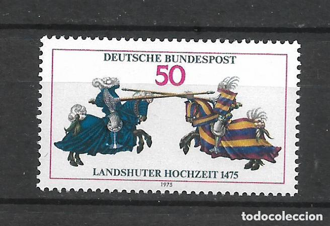 Sellos: alemania 1975 serie completa ** mnh 1.20&euro;- 22/19
