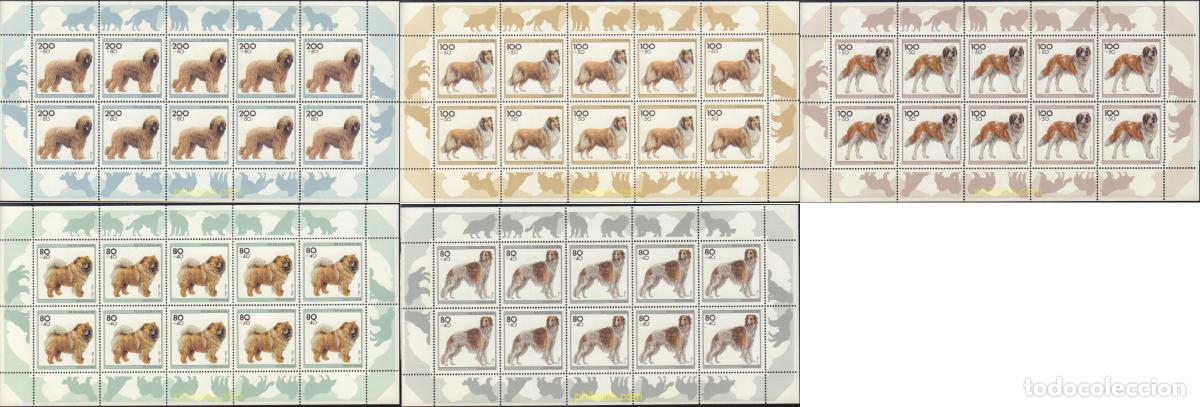 Sellos: 146507 MNH ALEMANIA FEDERAL 1996 PERROS DE RAZA