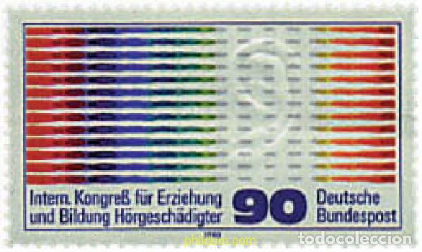Selos: 145422 MNH ALEMANIA FEDERAL 1980 EDUCACION