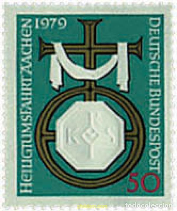 Selos: 64988 MNH ALEMANIA FEDERAL 1979 PEREGRINACION A LA TUMBA DE CARLO MAGNO