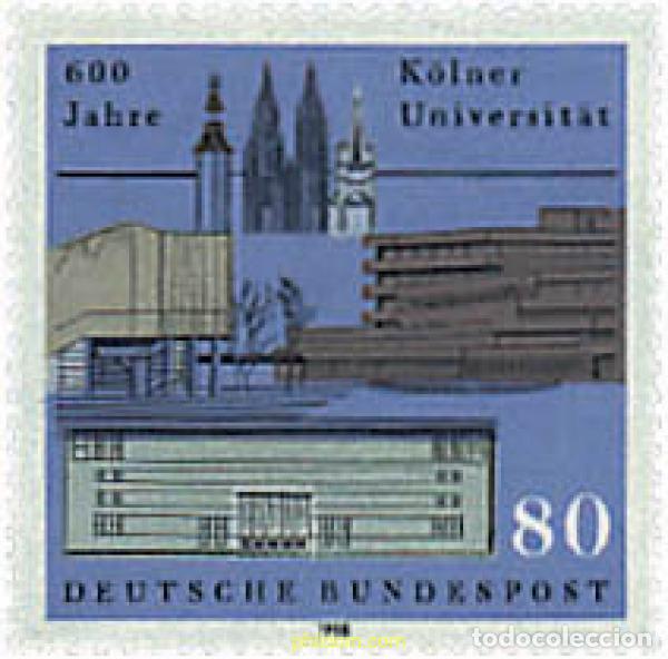 Sellos: 145769 MNH ALEMANIA FEDERAL 1988 600 ANIVERSARIO DE LA UNIVERSIDAD DE COLONIA