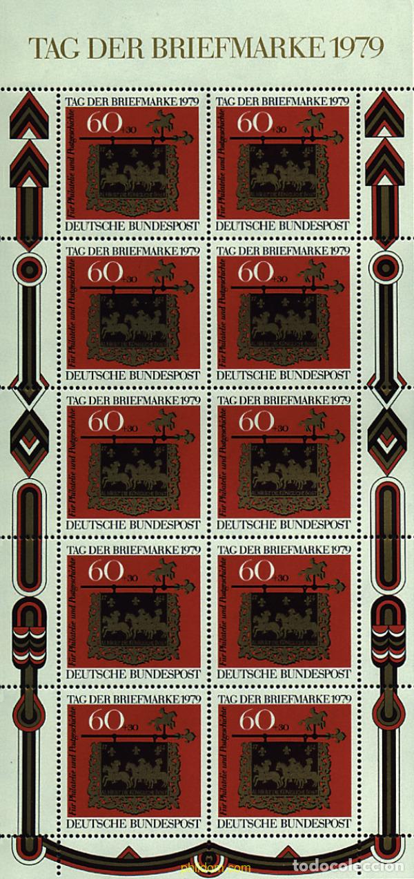 Briefmarken: 9274 MNH ALEMANIA FEDERAL 1979 DIA DEL SELLO