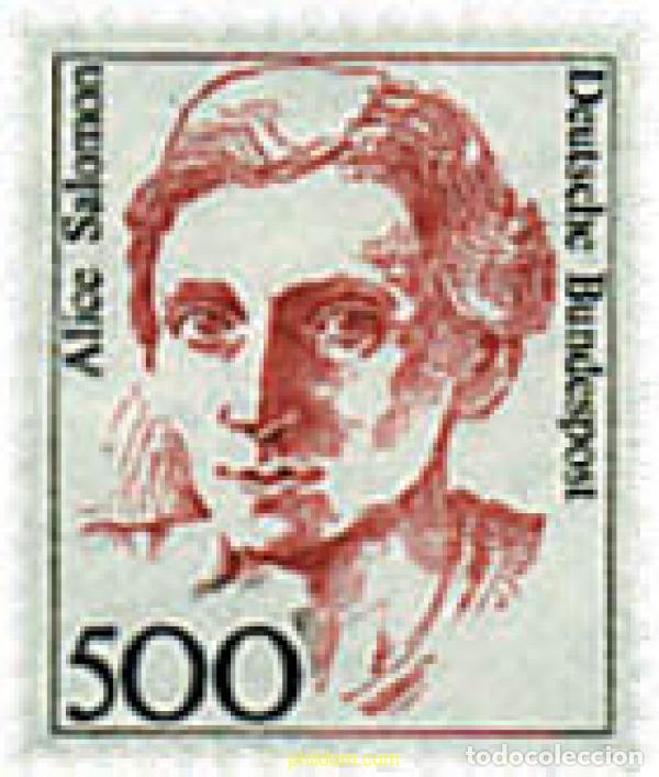 Timbres: 145854 MNH ALEMANIA FEDERAL 1989 MUJERES CELEBRES