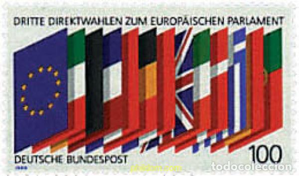 Timbres: 65044 MNH ALEMANIA FEDERAL 1989 2 ELECCIONES AL PARLAMENTO EUROPEO