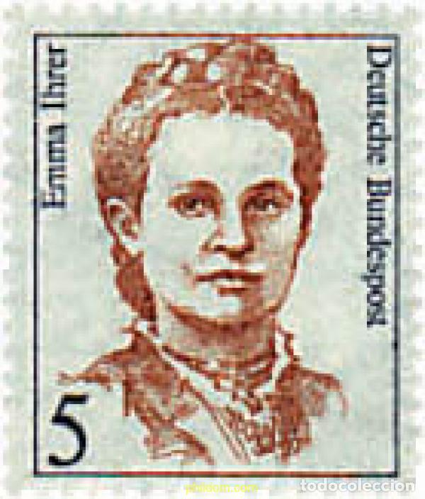Timbres: 145871 MNH ALEMANIA FEDERAL 1989 MUJERES CELEBRES