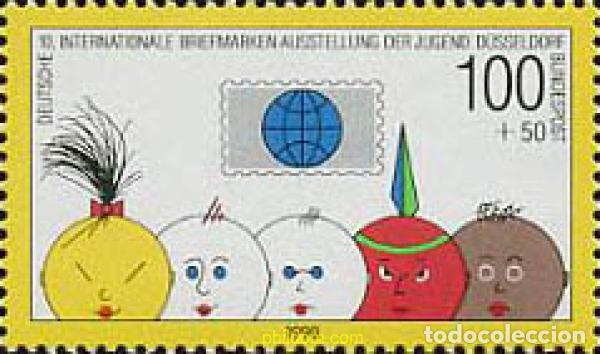 Sellos: 145922 MNH ALEMANIA FEDERAL 1990 10 EXPOSICION FILATELICA INTERNACIONAL DE LA JUVENTUD EN D&Uuml;SSELDO