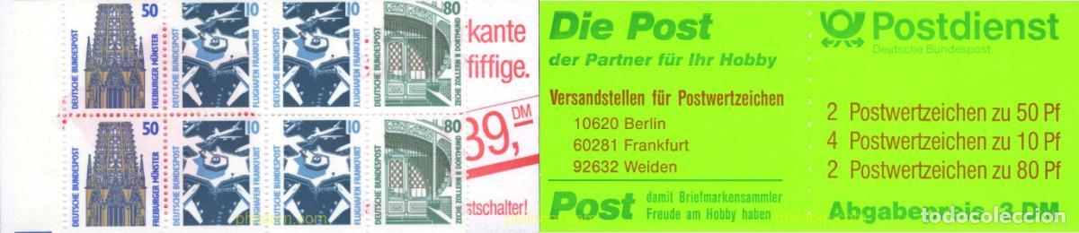 Sellos: 158165 MNH ALEMANIA FEDERAL 1988 LUGARES HISTORICOS