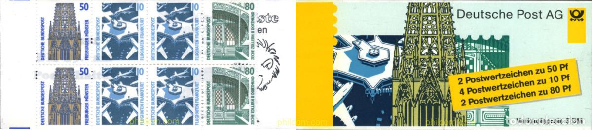 Sellos: 158166 MNH ALEMANIA FEDERAL 1988 LUGARES HISTORICOS