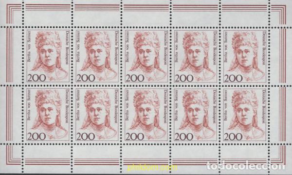 Sellos: 645304 MNH ALEMANIA FEDERAL 1991 MUJERES CELEBRES