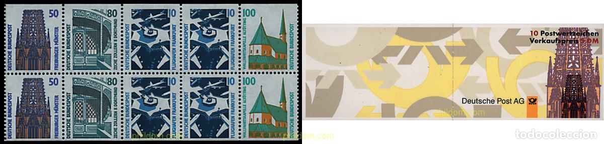 Sellos: 158168 MNH ALEMANIA FEDERAL 1989 LUGARES HISTORICOS
