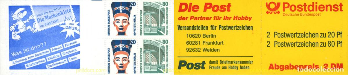 Timbres: 203006 MNH ALEMANIA FEDERAL 1989 LUGARES HISTORICOS
