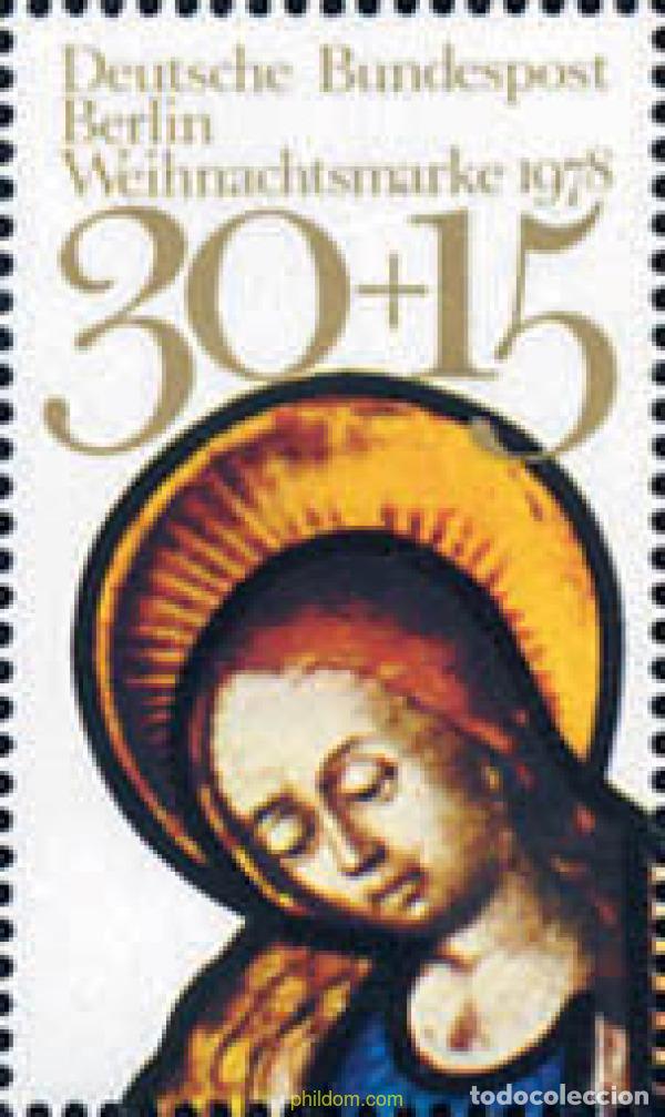 Sellos: 139435 MNH ALEMANIA. Berl&iacute;n 1978 NAVIDAD