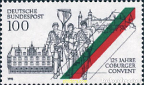 Sellos: 146122 MNH ALEMANIA FEDERAL 1993 125 ANIVERSARIO DE LA ASOCIACION &rdquo;COBURGER CONVENT&rdquo;