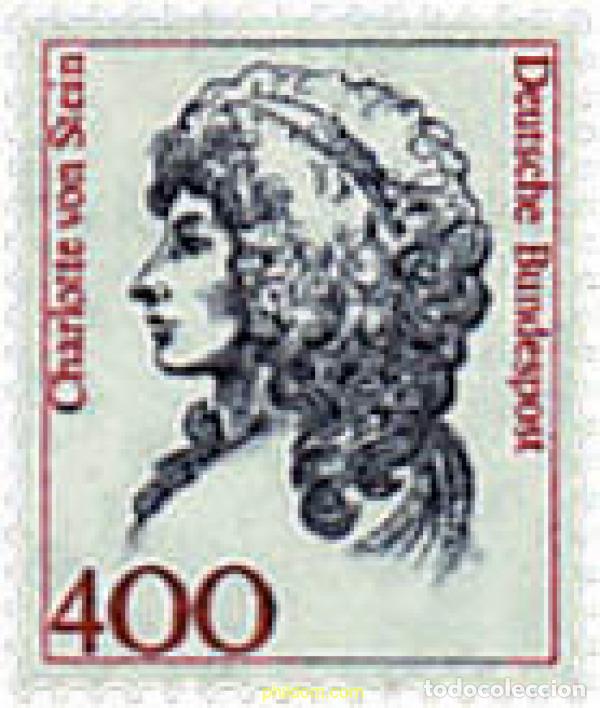 Sellos: 146083 MNH ALEMANIA FEDERAL 1992 MUJERES CELEBRES