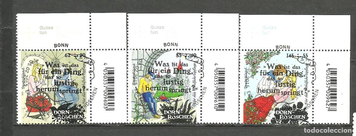 Sellos: ALEMANIA FEDERAL 2015 - MICHEL NRO. 3132-34 - MATASELLADO