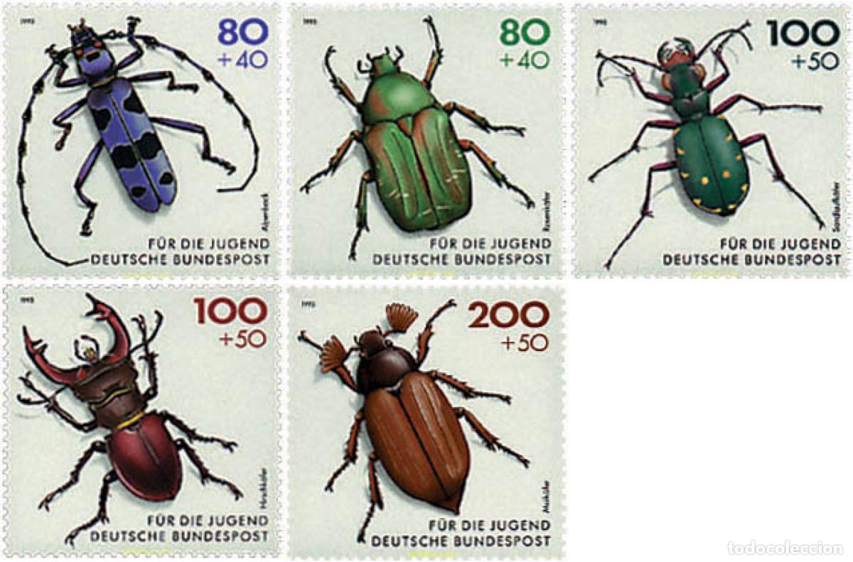 Sellos: 65068 MNH ALEMANIA FEDERAL 1993 INSECTOS