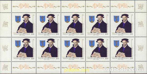 Sellos: 146579 MNH ALEMANIA FEDERAL 1997 500 ANIVERSARIO DEL NACIMIENTO DE PHILIP MELANCHTHON