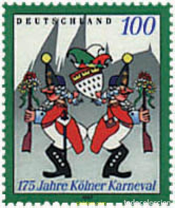 Sellos: 41375 MNH ALEMANIA FEDERAL 1997 175 ANIVERSARIO DEL CARNAVAL EN COLONIA