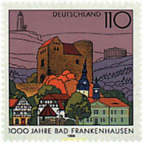 Sellos: 41365 MNH ALEMANIA FEDERAL 1998 MILENARIO DE LA VILLA DE BAD FRANKENHAUSEN