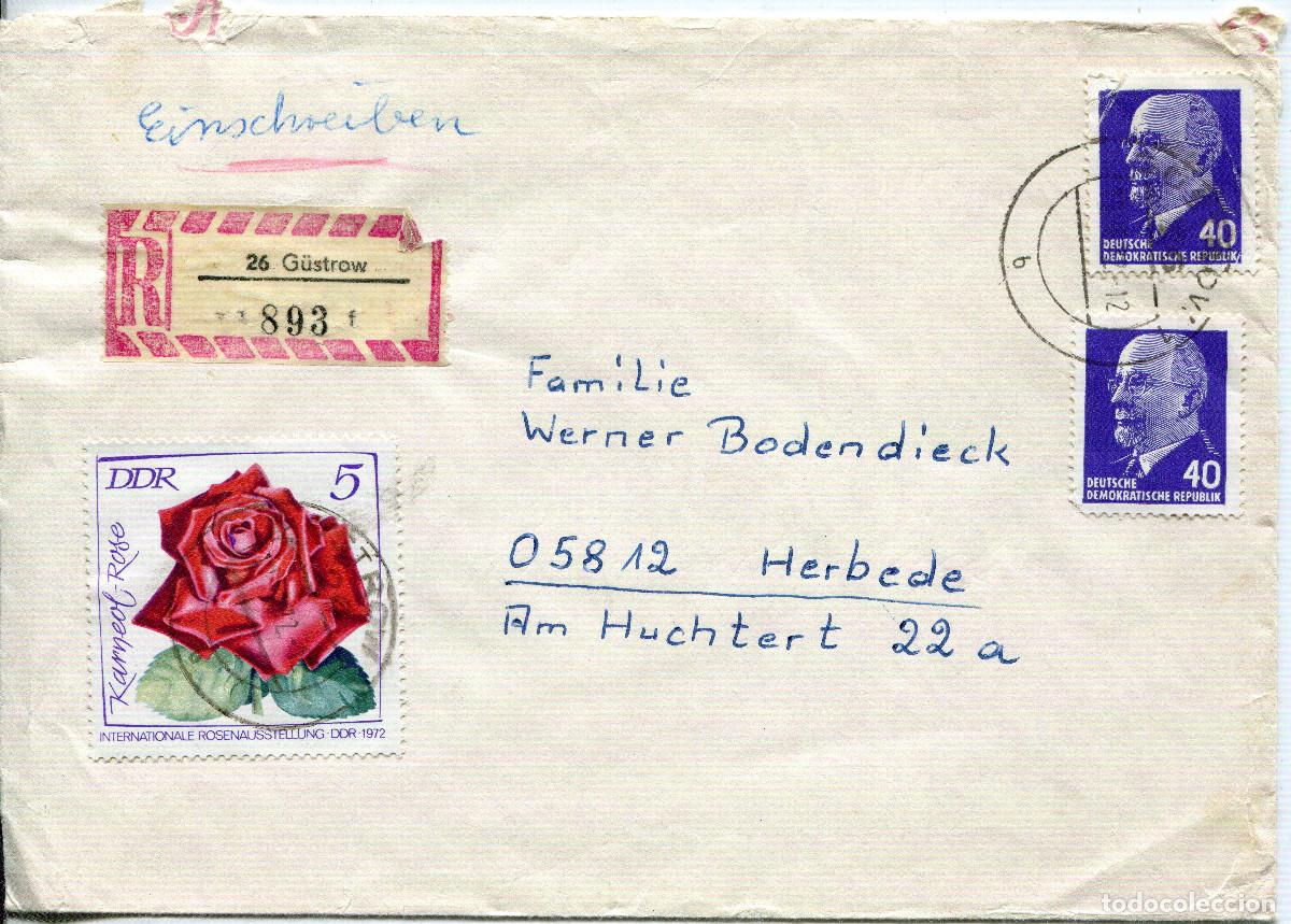 Francobolli: ALEMANIA DEMOCRATICA 1963 CARTA FDC MICHEL DD 936XxI+1763