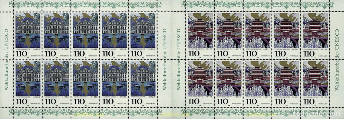 Sellos: 11614 MNH ALEMANIA FEDERAL 1998 PATRIMONIO DE LA HUMANIDAD, UNESCO