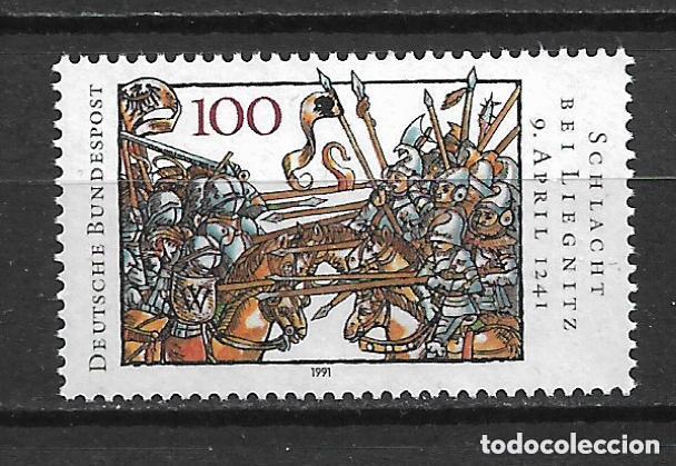 Sellos: alemania 1991 michel 1510 ** mnh - 22/23