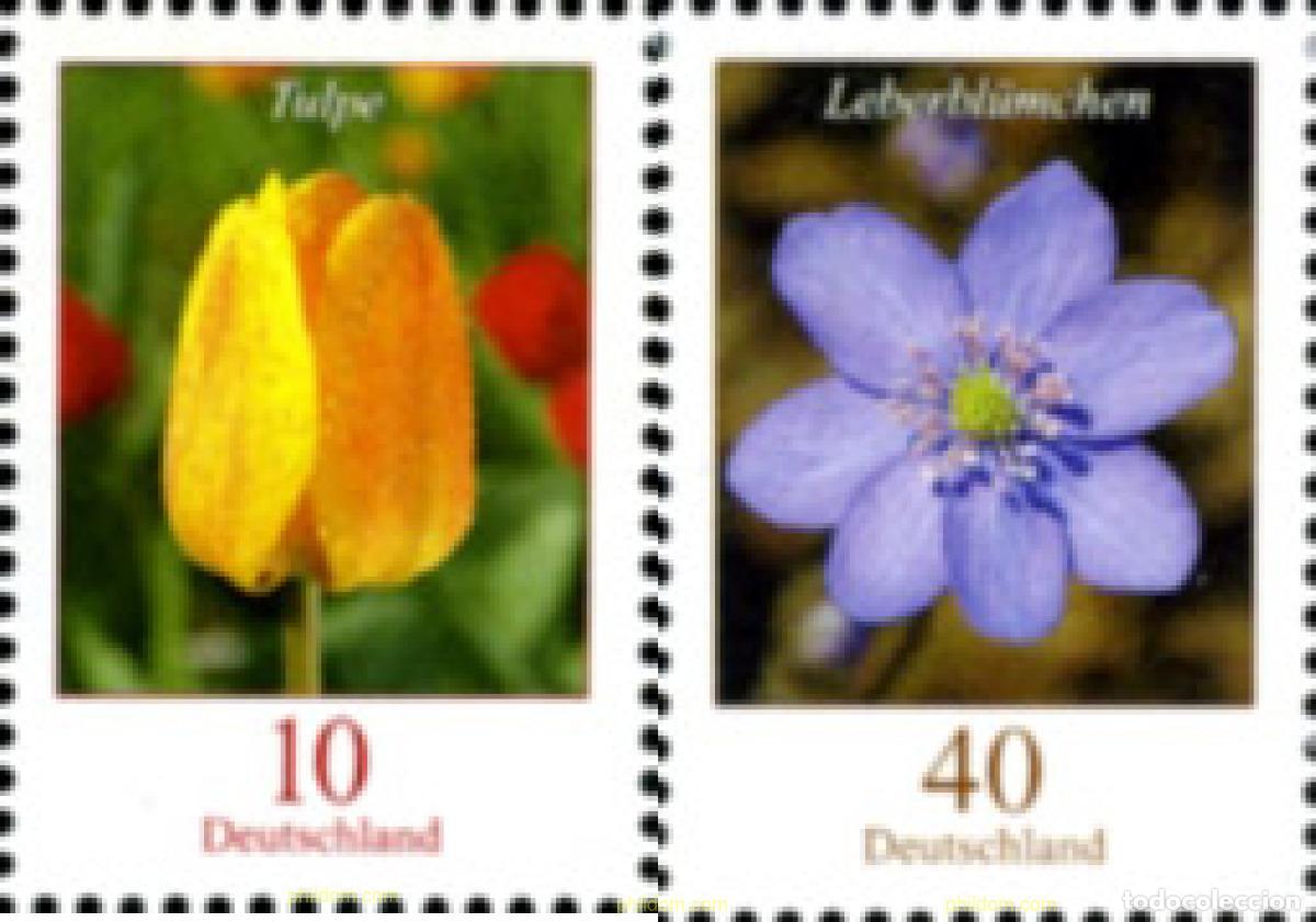 Sellos: 184843 MNH ALEMANIA FEDERAL 2005 FLORES