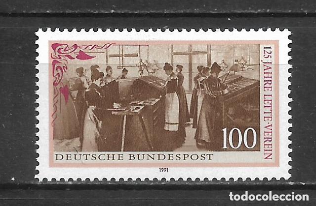Sellos: alemania 1991 michel 1521 ** mnh - 22/23