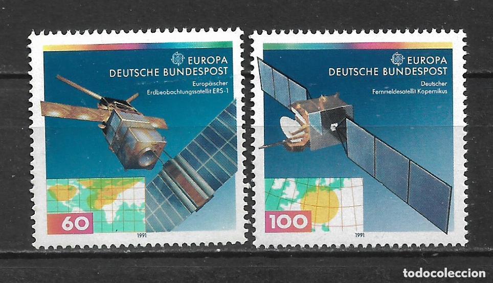 Sellos: alemania 1991 michel 1526/1527 ** mnh - 22/23