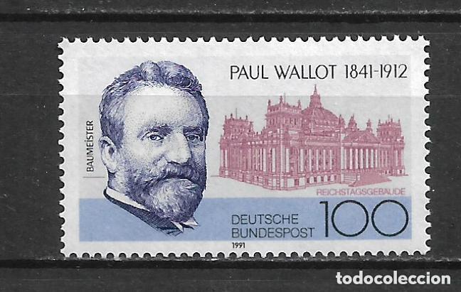 Sellos: alemania 1991 michel 1536 ** mnh - 22/23