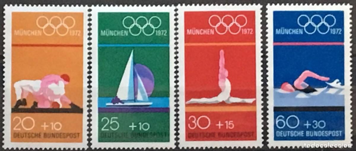 Sellos: SELLOS** DE ALEMANIA 1972, YT 570/ 73