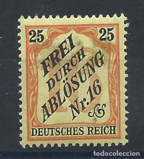 Sellos: Allemagne - Bade Service N&deg;6* (MH) 1905