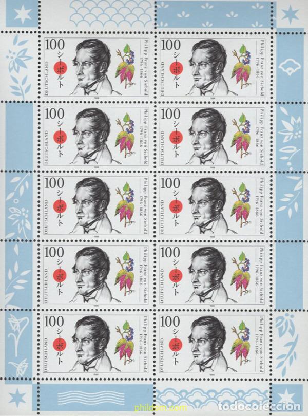 Sellos: 146508 MNH ALEMANIA FEDERAL 1996 200 ANIVERSARIO DE PH. F. VON SIEBOLD