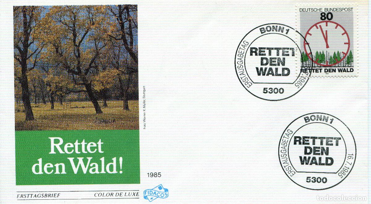 Sellos: ALEMANIA FEDERAL 1985 CARTA FDC MICHEL DE 1253