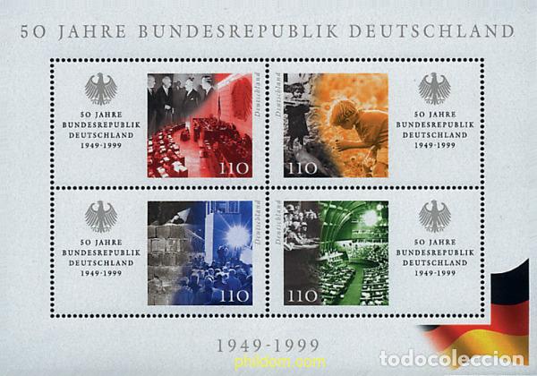 Timbres: 80208 MNH ALEMANIA FEDERAL 1999 50 ANIVERSARIO DE LA REPUBLICA FEDERAL ALEMANA