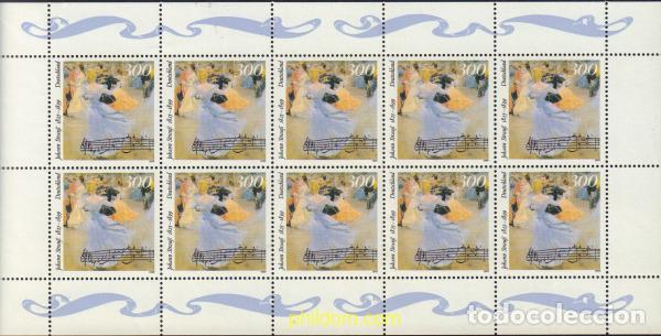 Sellos: 10751 MNH ALEMANIA FEDERAL 1999 CENTENARIO DE LA MUERTE DE JOHANN STRAUSS, HIJO