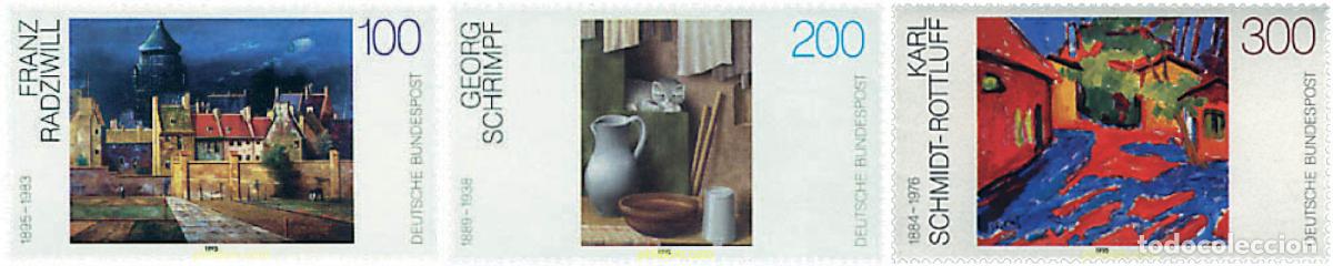 Sellos: 65077 MNH ALEMANIA FEDERAL 1995 PINTURA ALEMANA DEL SIGLO XX