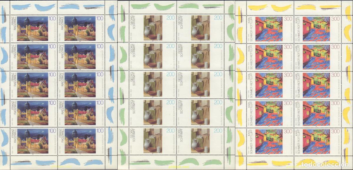 Sellos: 128740 MNH ALEMANIA FEDERAL 1995 PINTURA ALEMANA DEL SIGLO XX