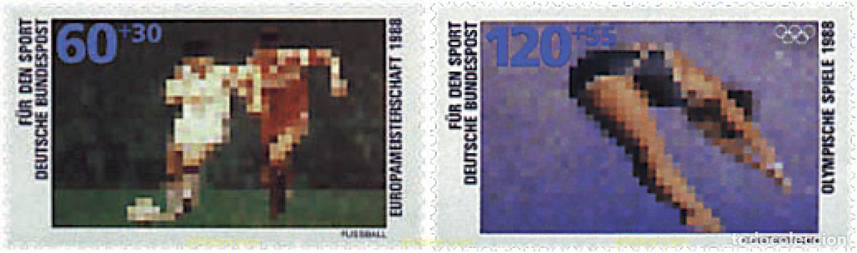 Timbres: 264869 MNH ALEMANIA FEDERAL 1988 PRO DEPORTE