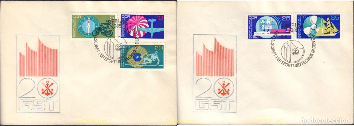 Sellos: 376025 MNH ALEMANIA DEMOCRATICA 1972 ASOCIACION DEPORTIVA Y TECNICA