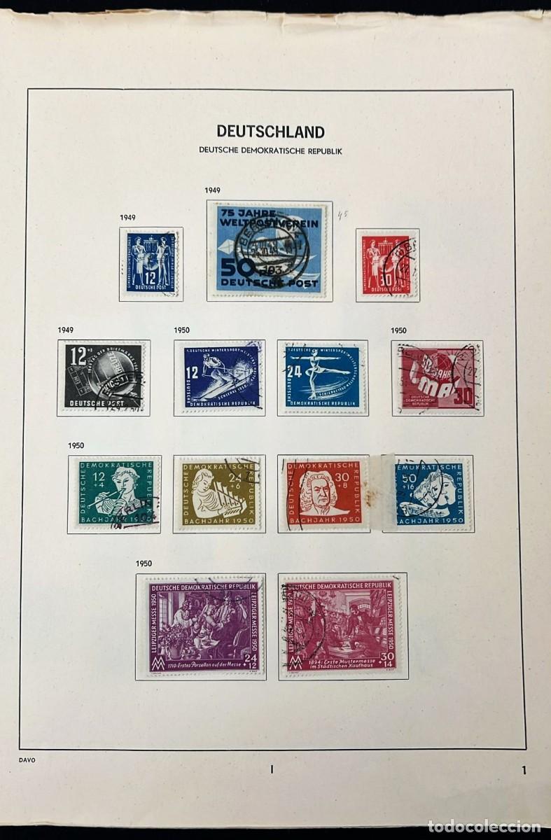 Sellos: Alemania, DDR. 1949-1969 Colecci&oacute;n de sellos usados [se incluye v&iacute;deo]