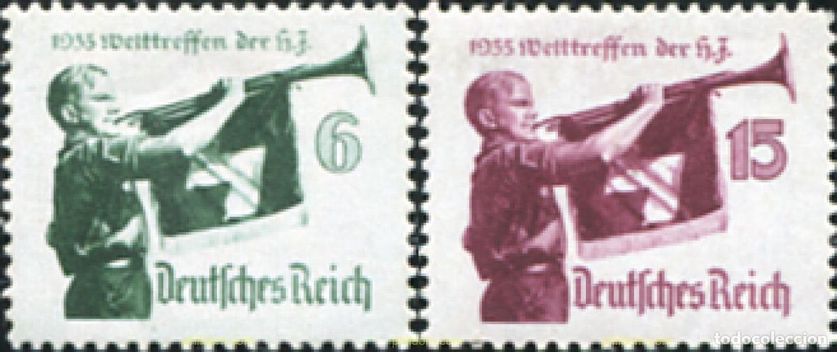 Sellos: 38623 MNH ALEMANIA 1935 JUVENTUDES HITLERIANAS